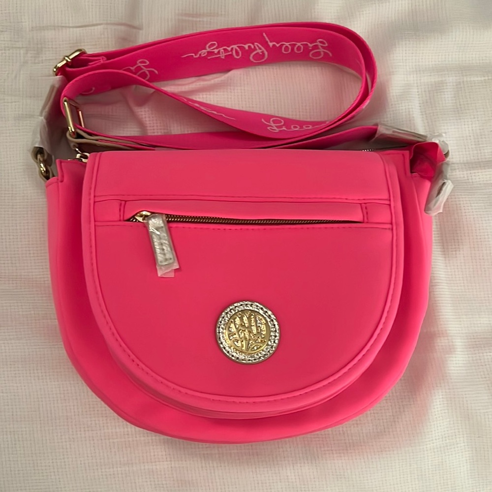 Lilly Pulitzer Pink Crossbody Belt Bag